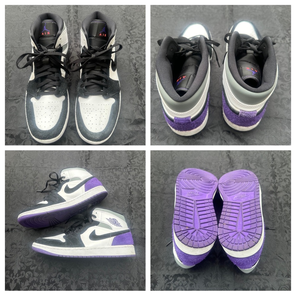 Air Jordan 1 Mid SE 'Varsity Purple'
852542-105 size 12 B21
